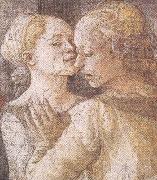 Sandro Botticelli Filippo Lippi,Stories of St John the Baptist:the Banquet of Herod Germany oil painting artist